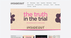 Desktop Screenshot of insideoutmag.org
