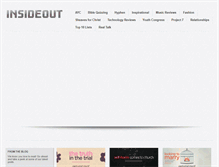 Tablet Screenshot of insideoutmag.org